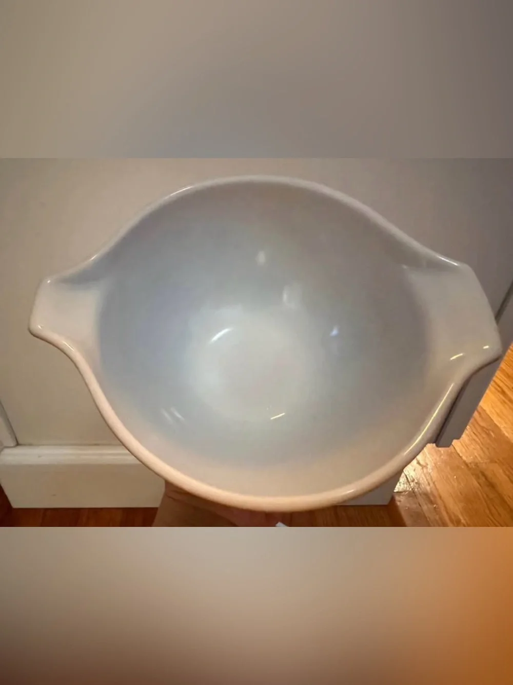 Vintage Pyrex Early American #444 Cinderella brown gold mixing bowls - set of 2
